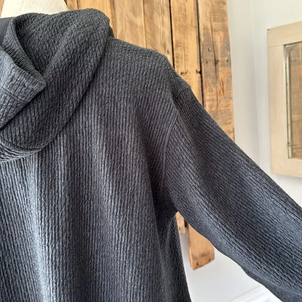 Lululemon Women’s Size Large Grey Retreat Yourself Textured Pullover Sweatshirt - Picture 10 of 15